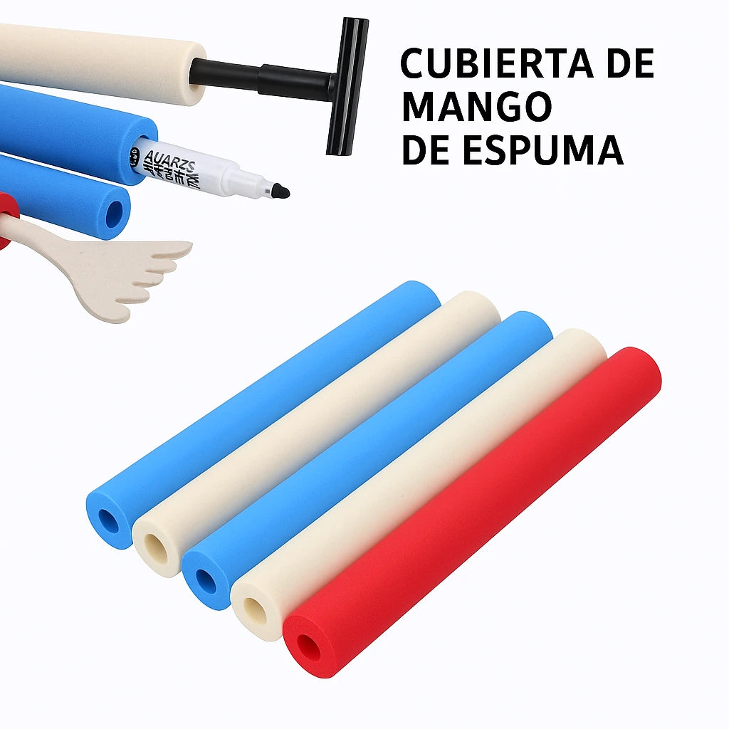 Mango Engrosador para Cubiertos y objetos Ayuda Técnica Pack 3 uds